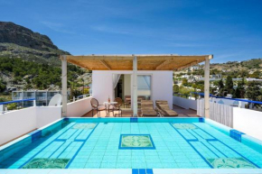 Stegna Sunrise Suite with private pool & sea view